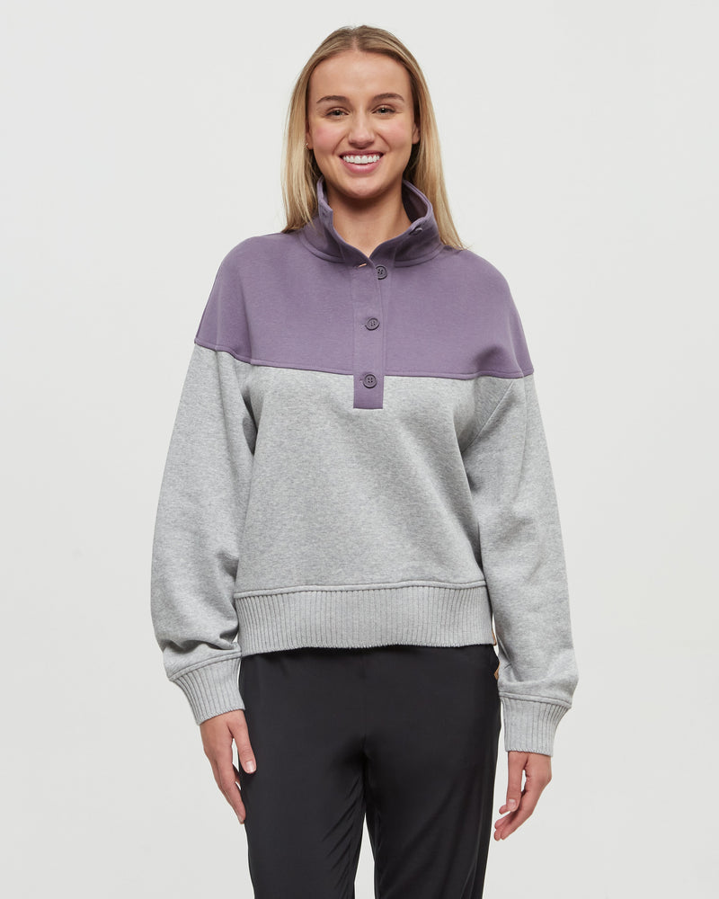 Black-14-Snap-Color-Block-Fleece-Sweatshirt