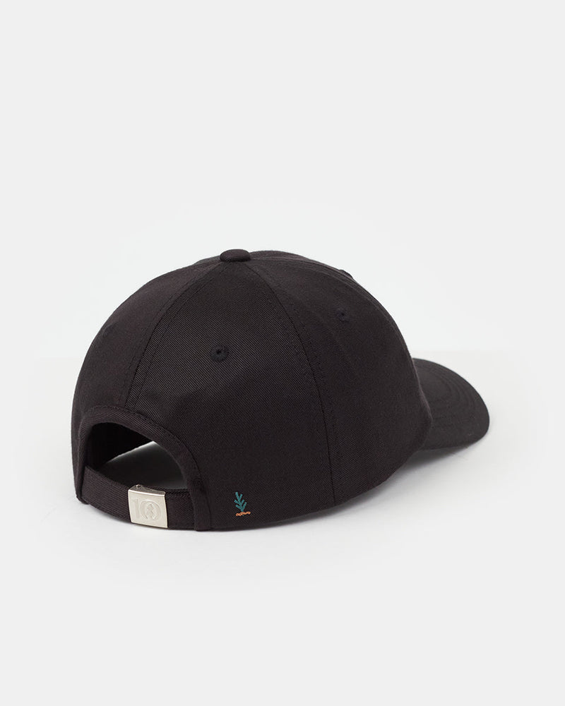 Black-Adjustable-Graphic-Baseball-Cap