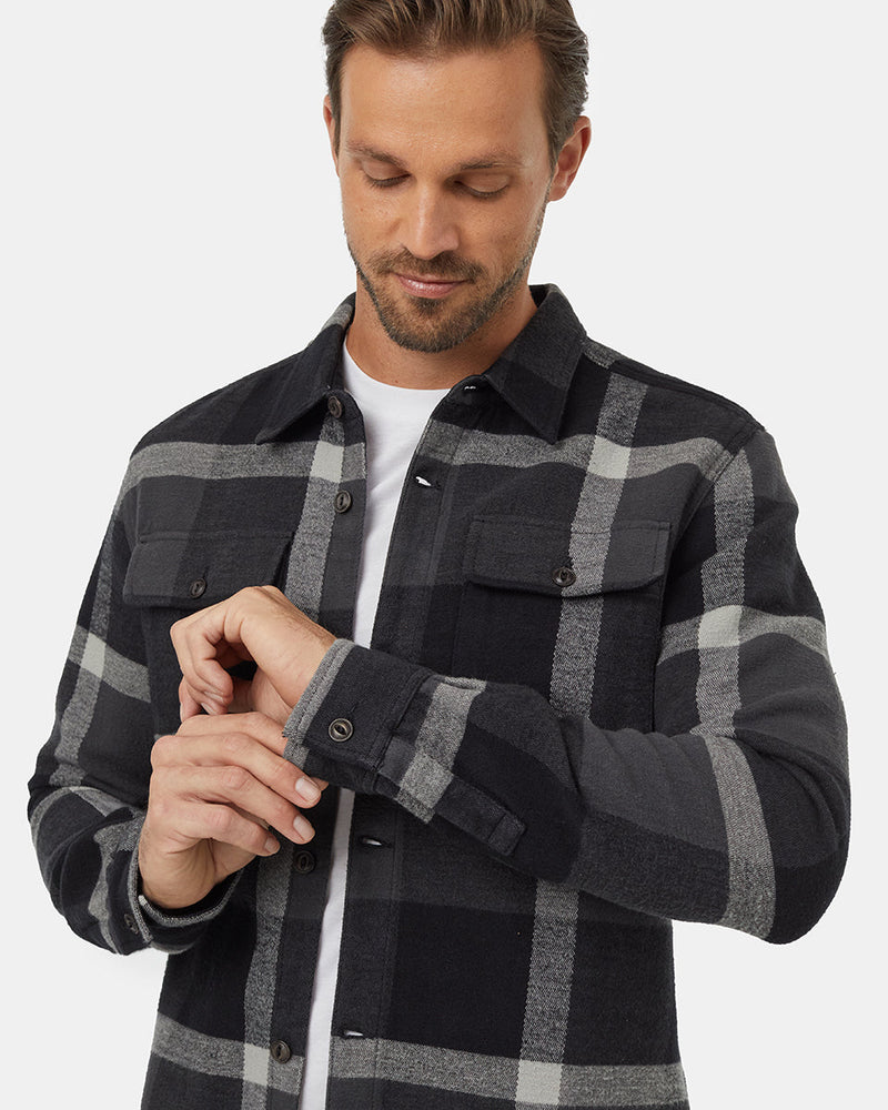 Black-Long-Sleeve-Button-Up