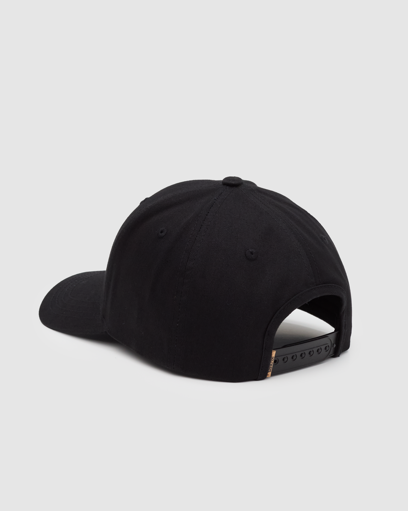 Black-Mid-profile-Ball-Cap