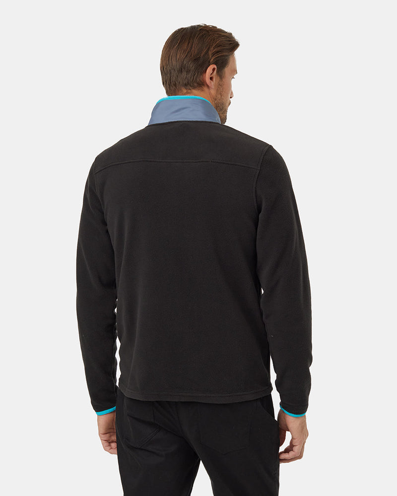 Black-Mock-Neck-Color-Block-Fleece-Zip-Up