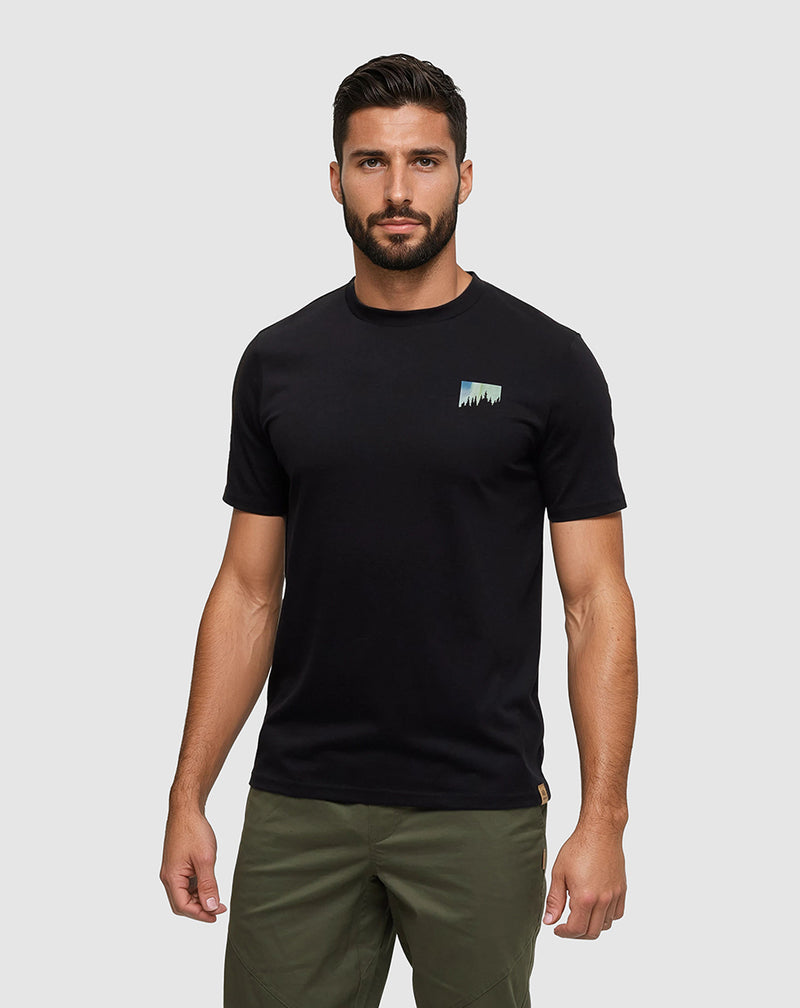 Black-Printed-Graphic-TreeBlend-T-Shirt