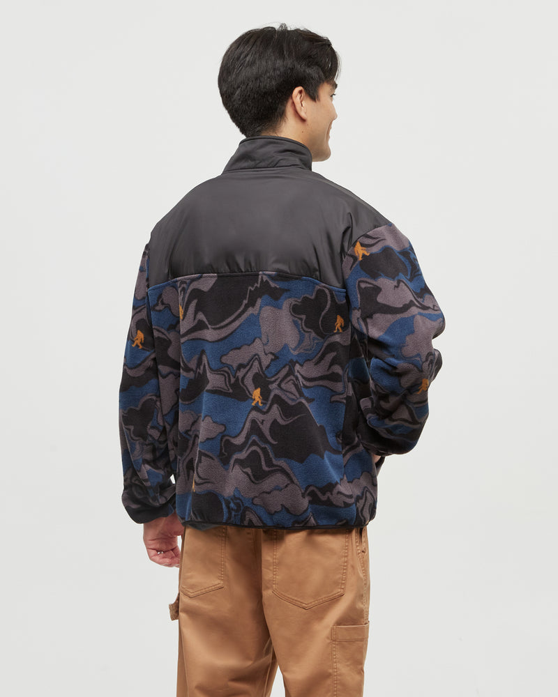 Black-Quarter-Snap-MicroFleece-Sweatshirt