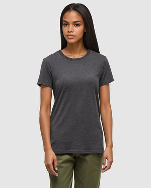 Black-Recycled-Polyester-Crew-Neck-T-Shirt