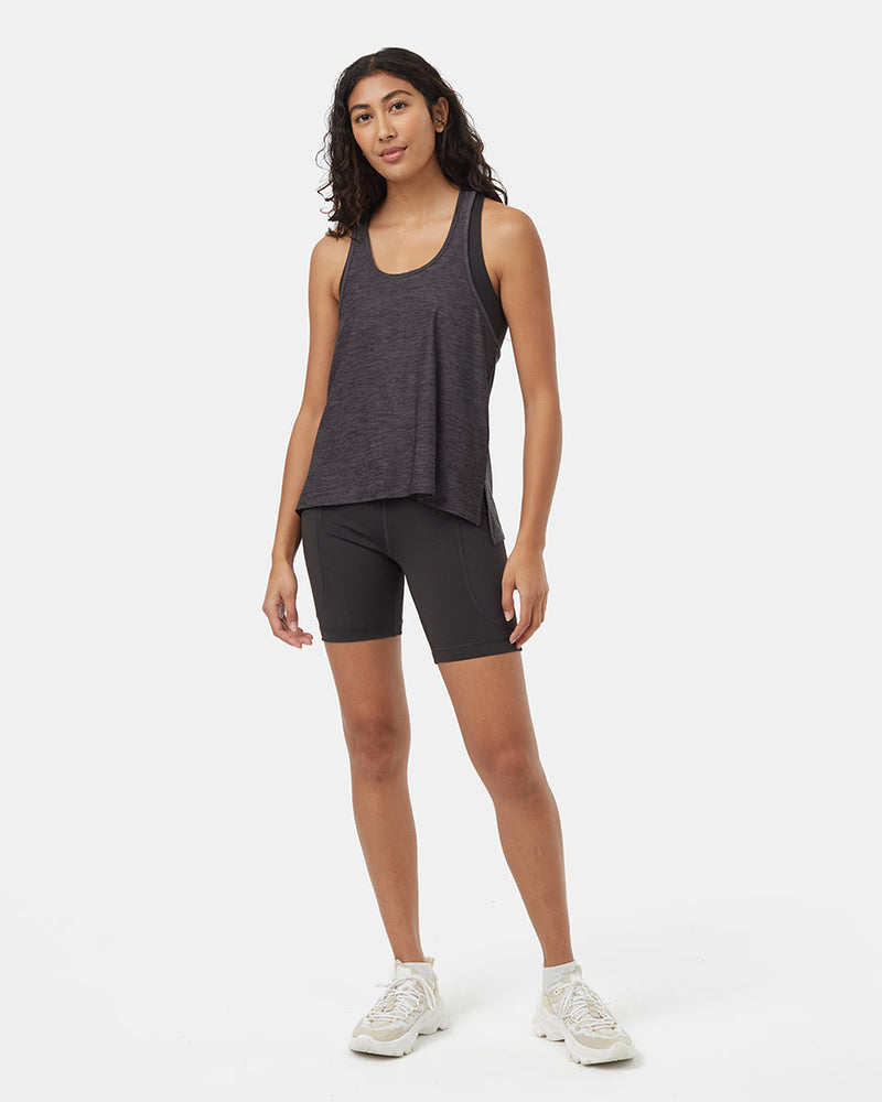 Black-Scoop-Neck-Double-Strap-Quick-dry-Tank-Top