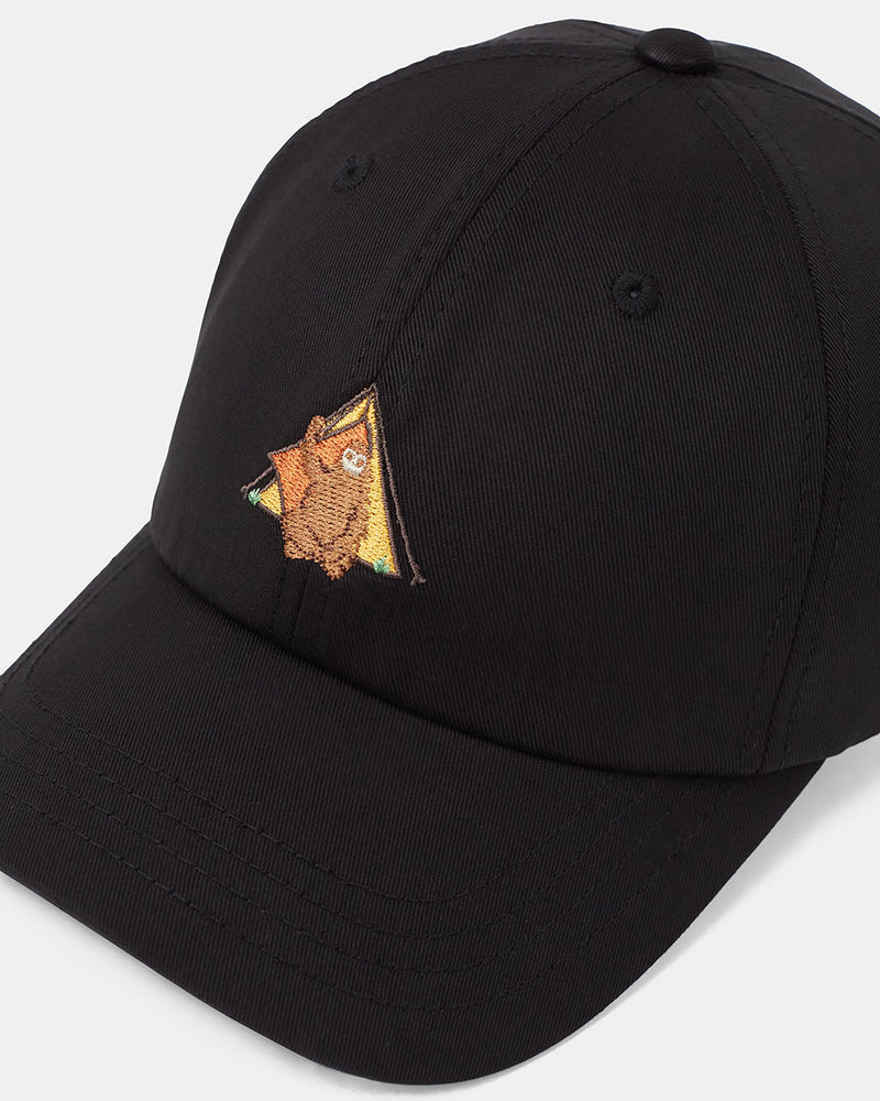 Black-TENCEL_-Twill-Low-Profile-Embroidered-Baseball-Cap
