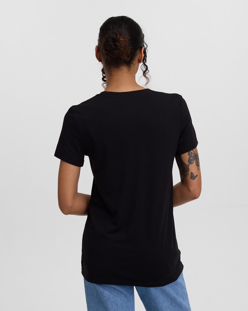 Black-TreeBlend-Classic-T-Shirt