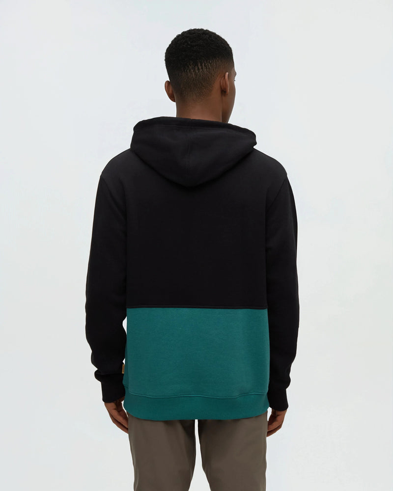 Black-TreeFleece-Relax-Fit-Color-Block-Hoodie