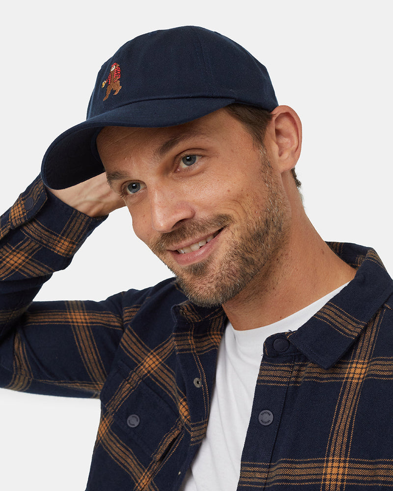 Blue-Adjustable-Graphic-Baseball-Cap