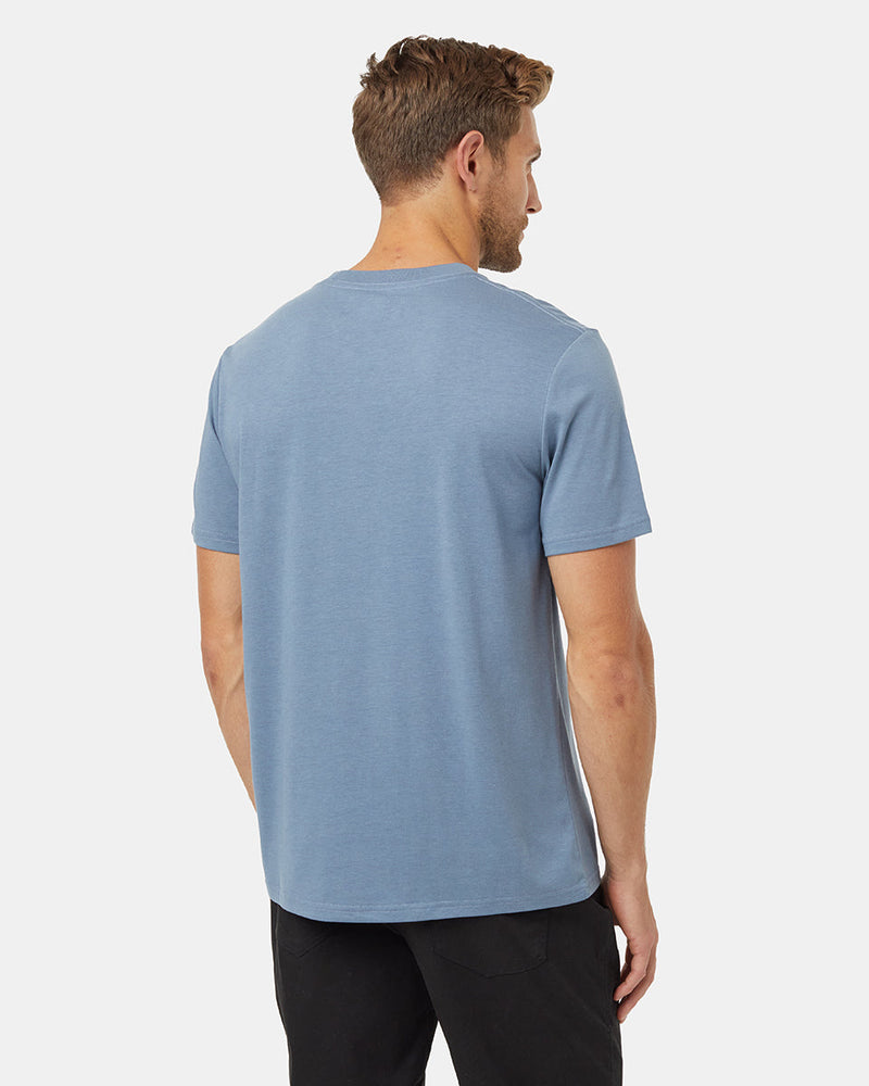 Blue-Crew-Neck-Graphic-Tee