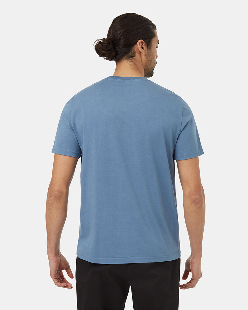 Blue-Mens-Organic-Cotton-Graphic-Tee