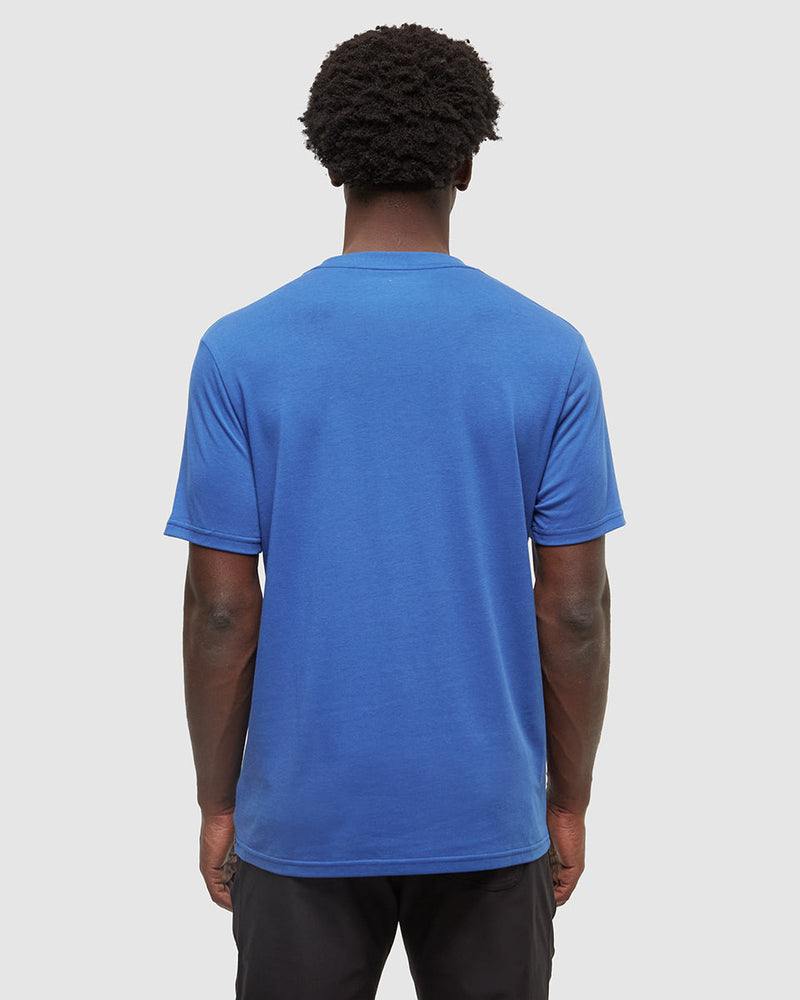 Blue-Printed-Graphic-TreeBlend-T-Shirt