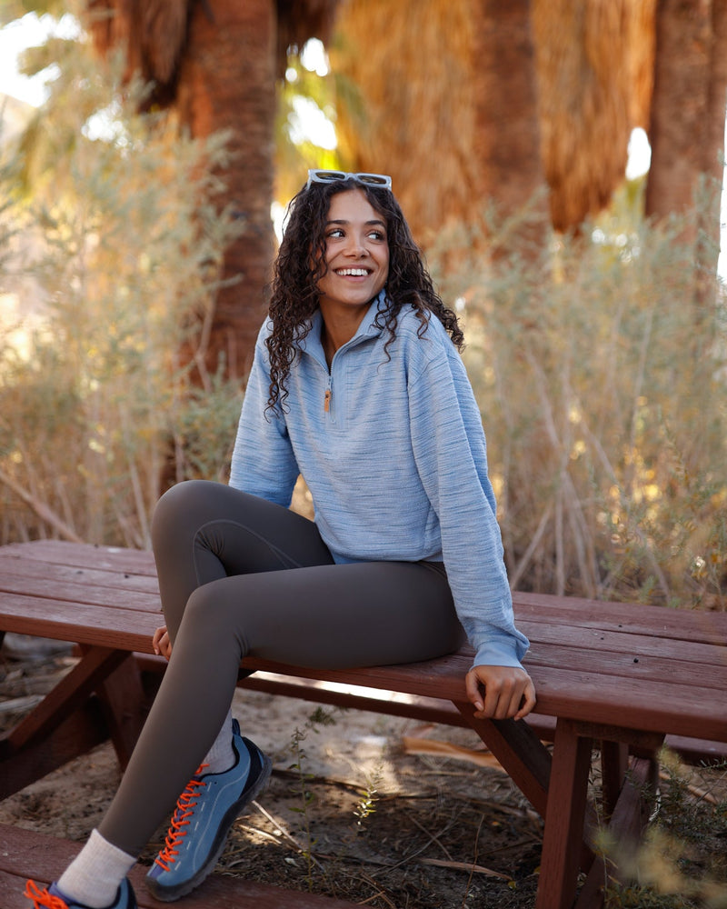 Blue-Relaxed-Fit-Slub-Cotton-Quarter-Zip