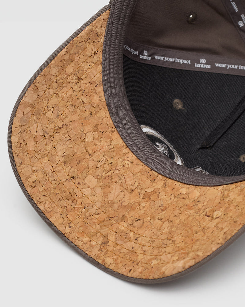 Brown-5-Panel-High-Profile-Baseball-Cap