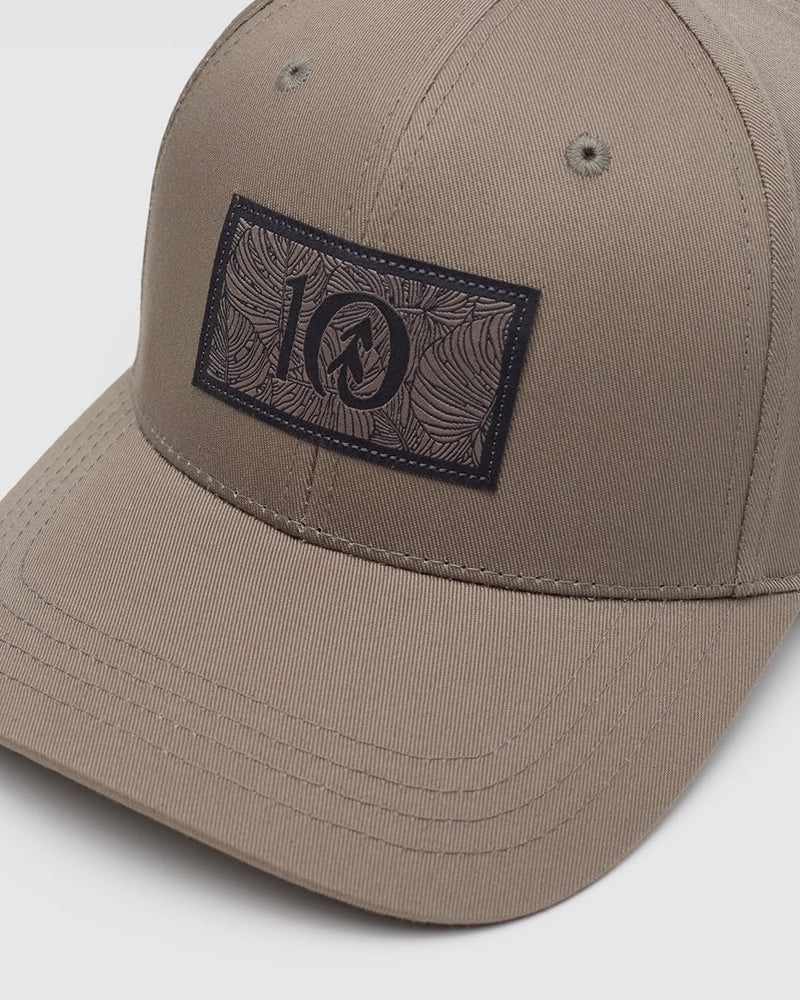 Brown-6-Panel-Medium-Profile-Baseball-Cap