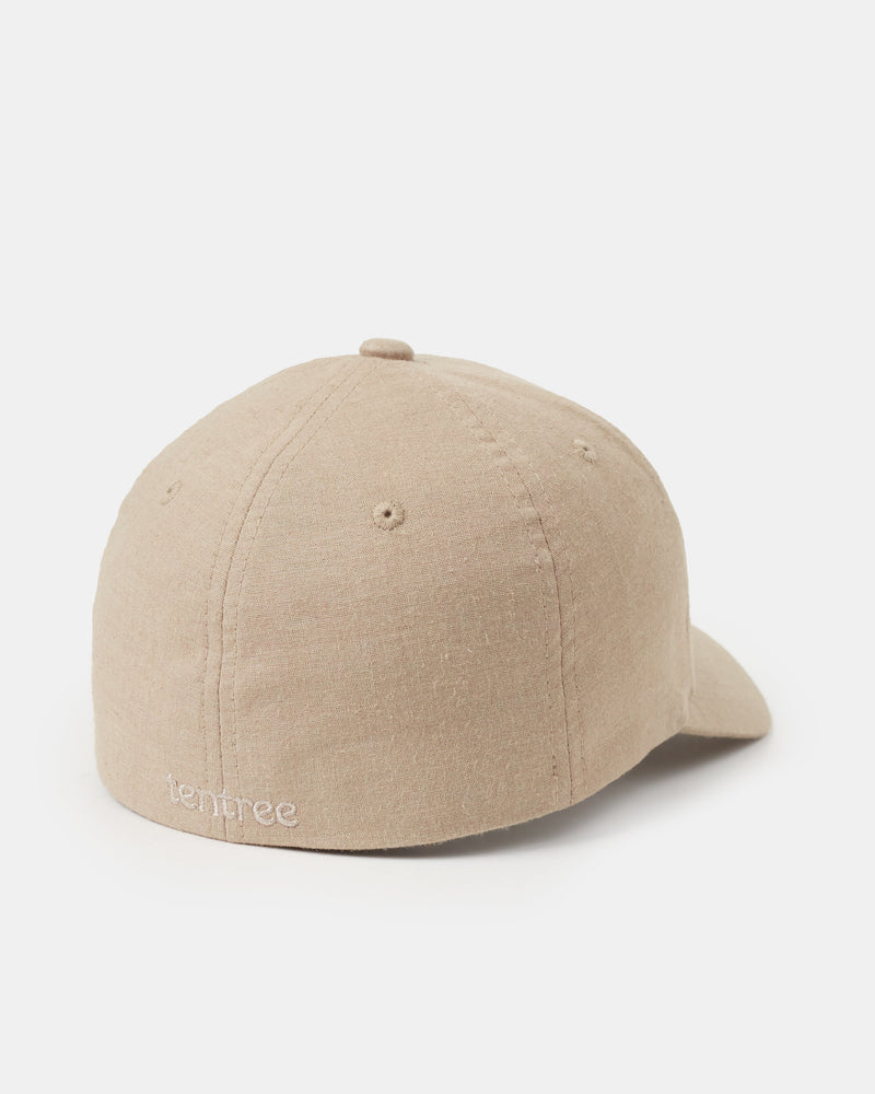 Brown-Adjustable-Hemp-Baseball-Cap