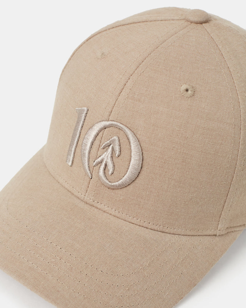 Brown-Adjustable-Hemp-Baseball-Cap