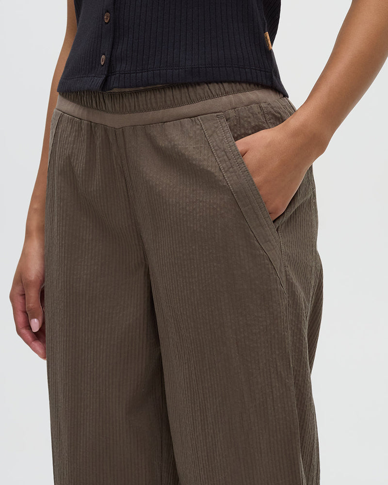 Brown-Cropped-Straight-Fit-Organic-Cotton-Pant