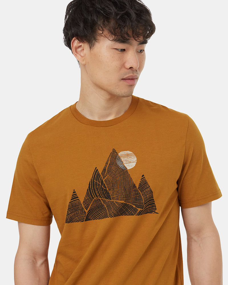 Brown-Mens-Organic-Cotton-Graphic-Tee