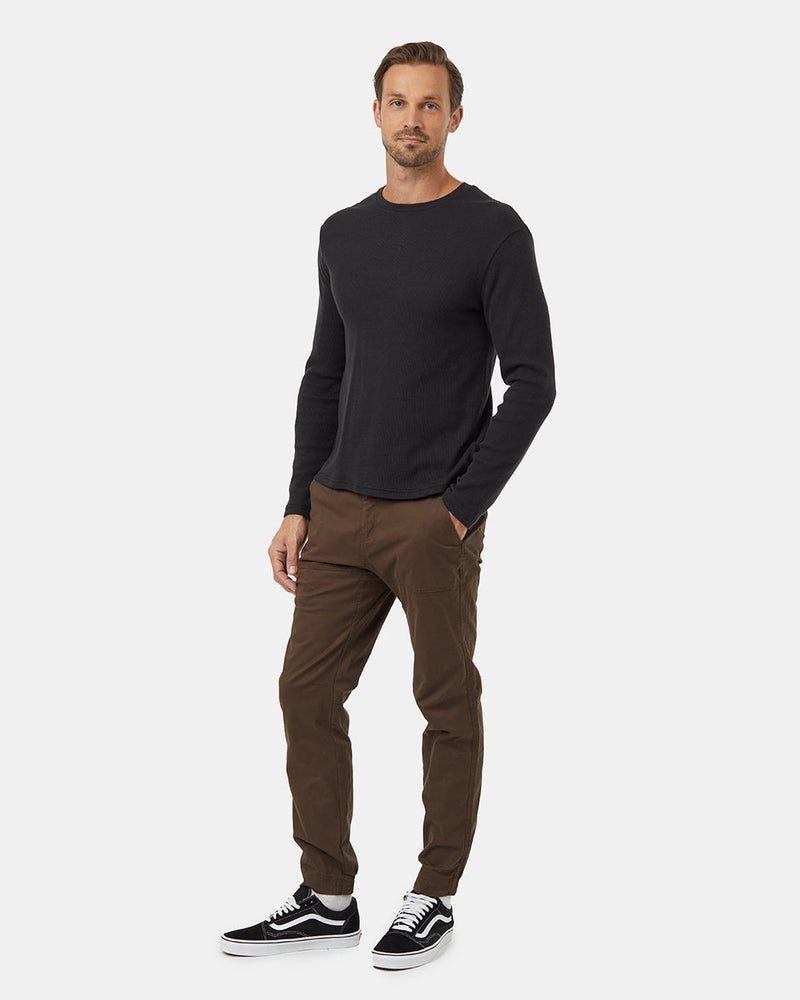 Brown-Mens-Organic-Cotton-Twill-Joggers