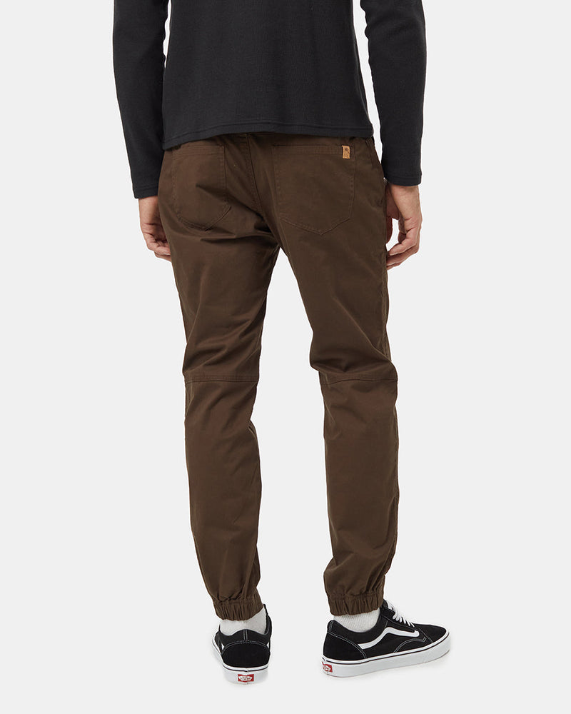 Brown-Mens-Organic-Cotton-Twill-Joggers