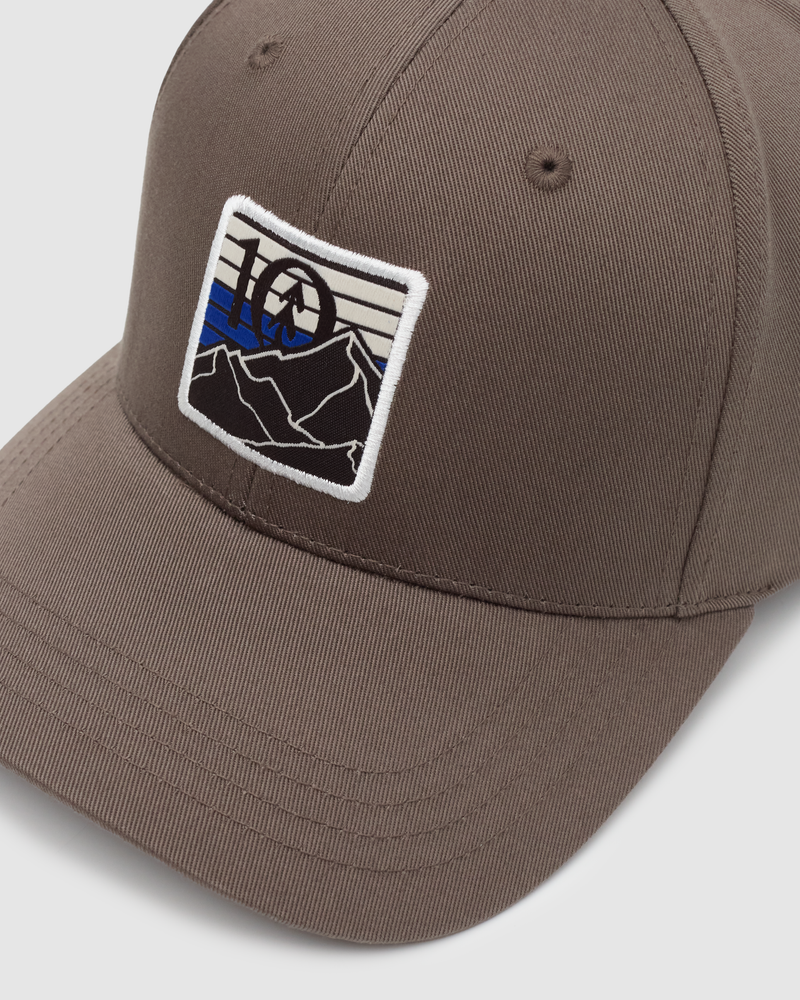 Brown-Mid-profile-Ball-Cap