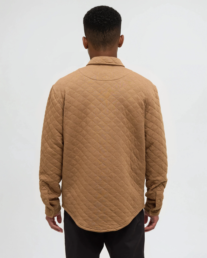 Brown-Quilt-Knit-Regular-Fit-Set-in-Shirt