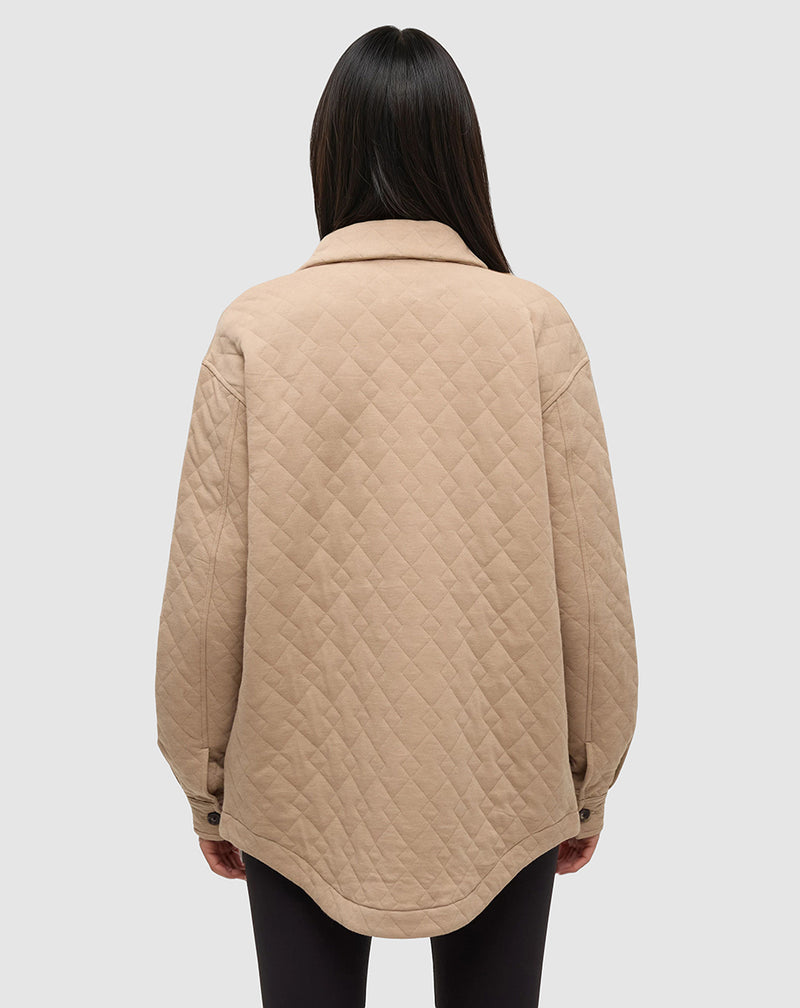 Brown-Quilted-Shacket