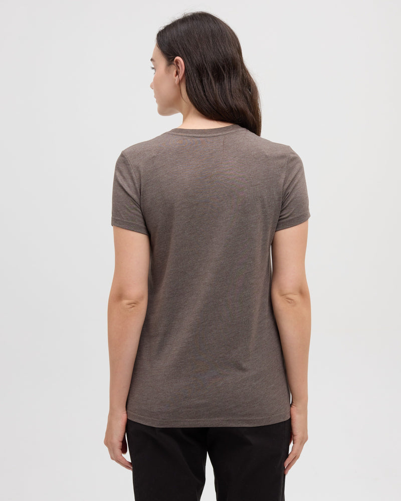 Brown-TreeBlend-Classic-T-Shirt