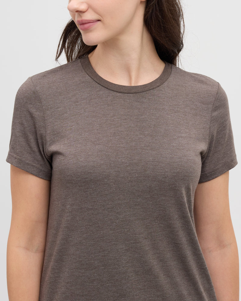 Brown-TreeBlend-Classic-T-Shirt