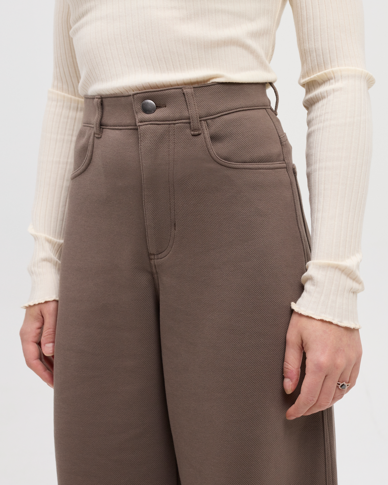 Brown-Women_s-Wide-Leg-High-rise-Pant