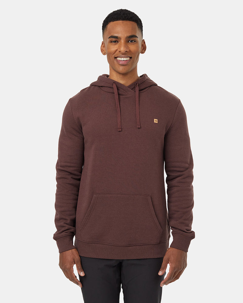 Burgundy-Mens-Eco-Friendly-Pullover-Hoodie