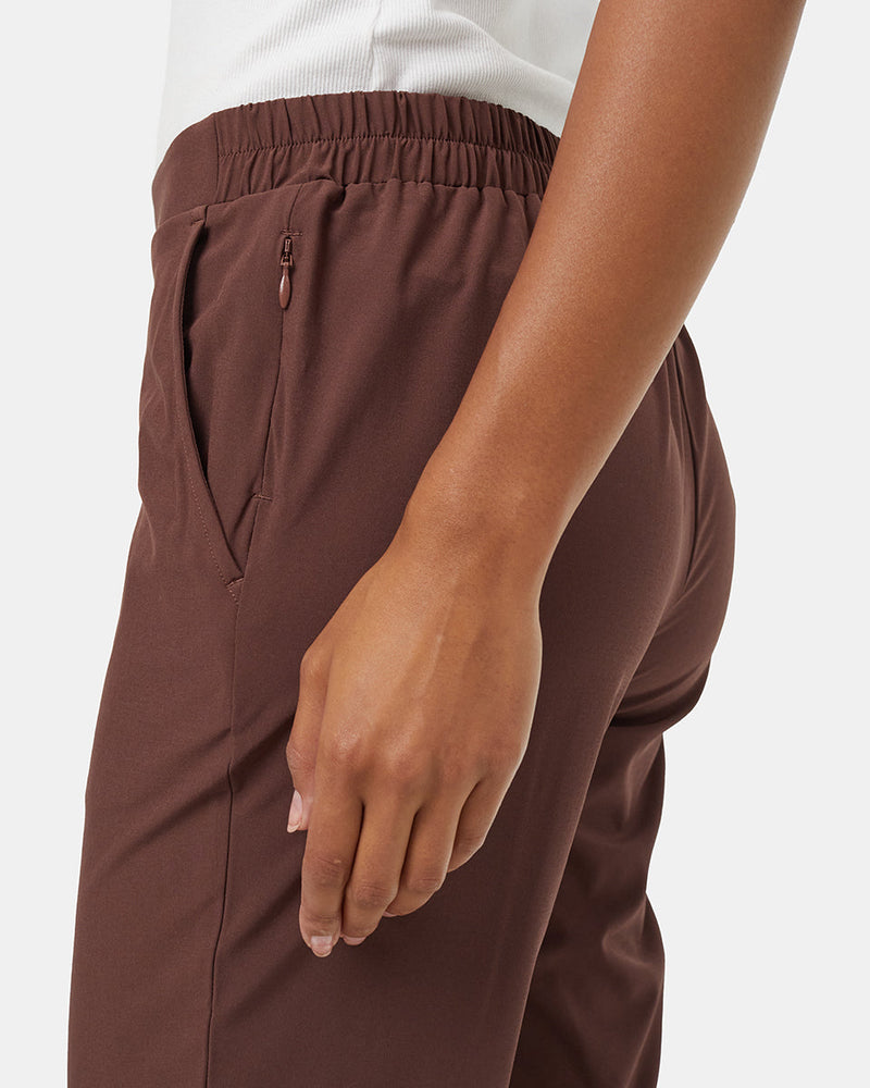 Burgundy-Womens-Repreve-Lightweight-Trouser