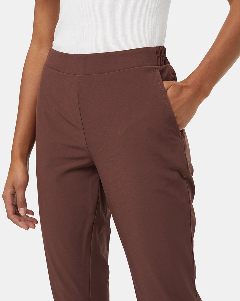 Burgundy-Womens-Repreve-Lightweight-Trouser