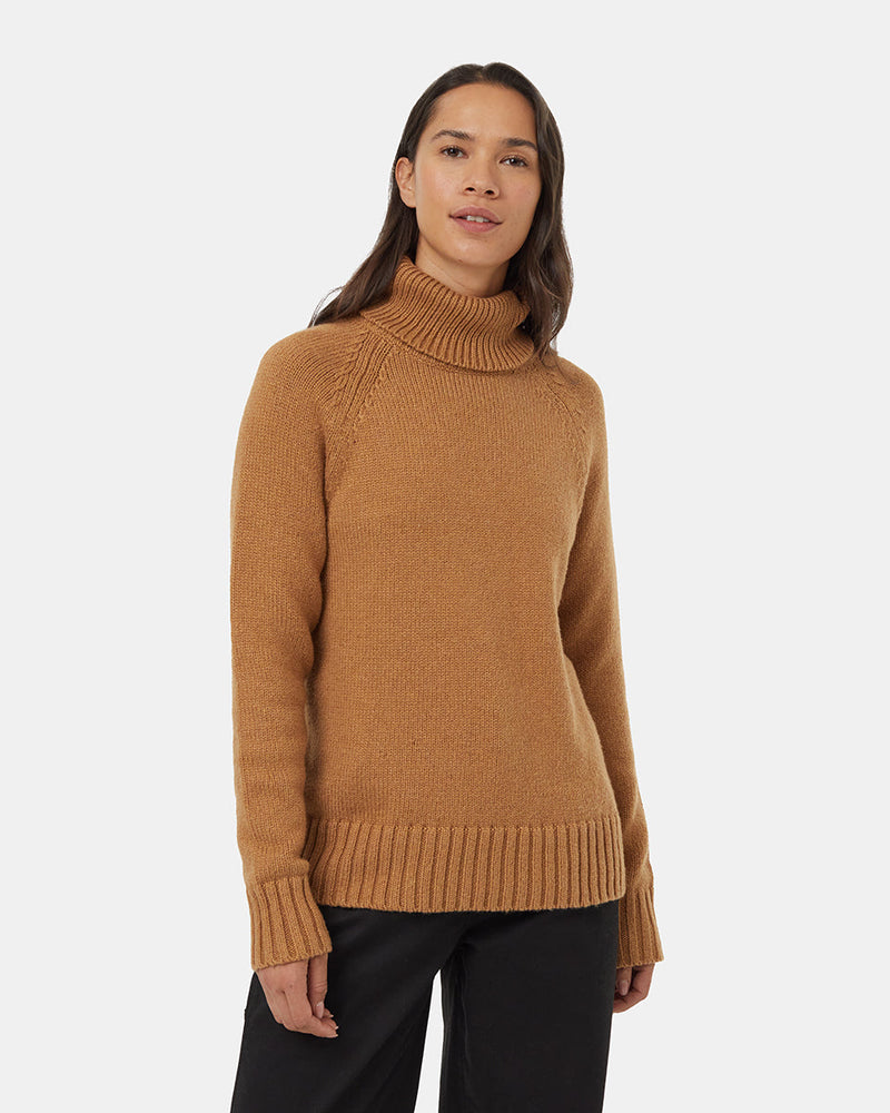 Camel-Women_s-Ribbed-Wool-Turtleneck