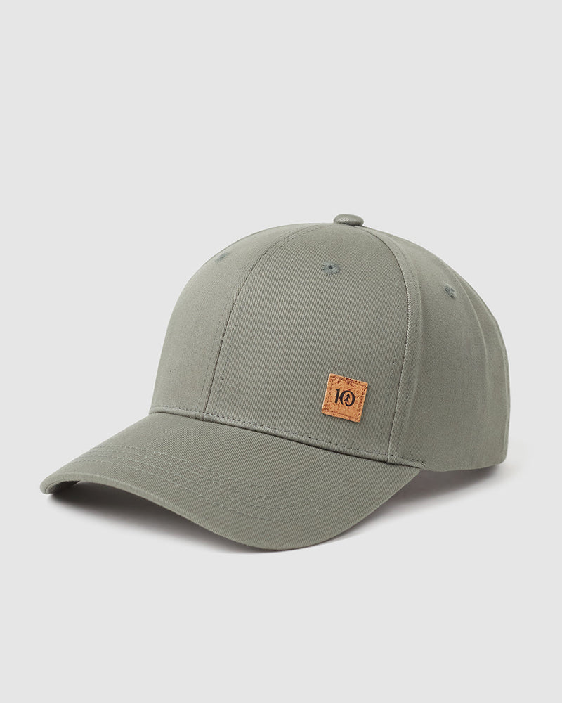 Green-Adjustable-Cork-Baseball-Cap