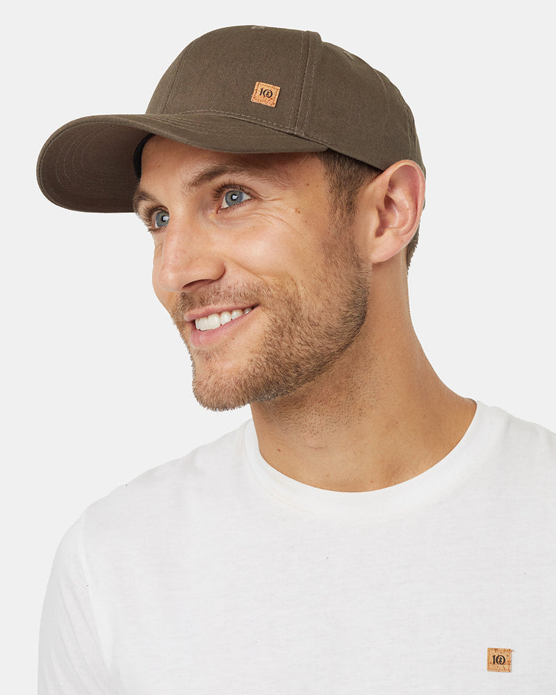 Green-Adjustable-Cork-Baseball-Cap