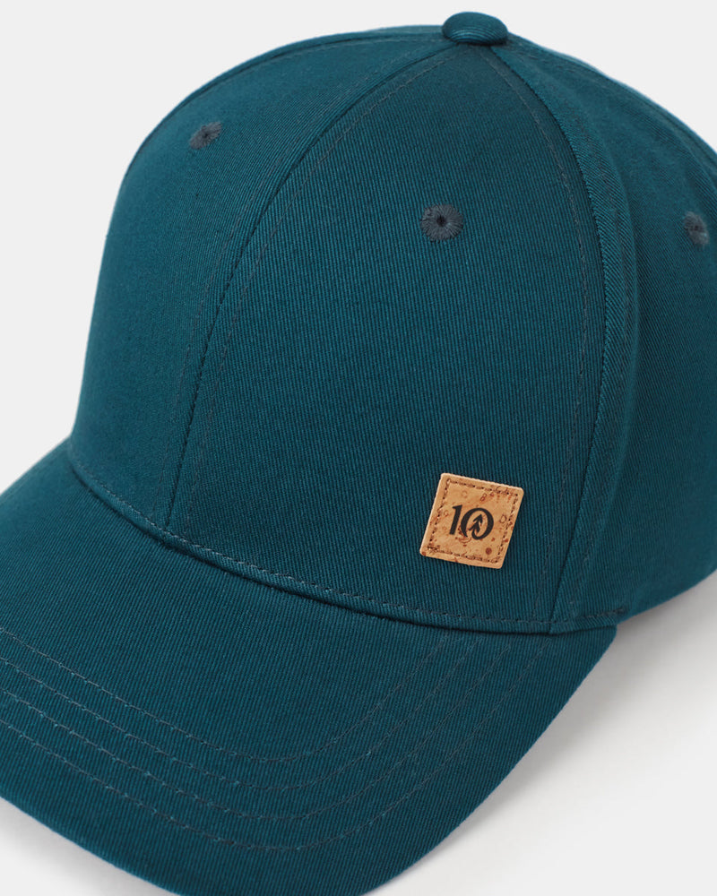 Green-Adjustable-Cork-Baseball-Cap