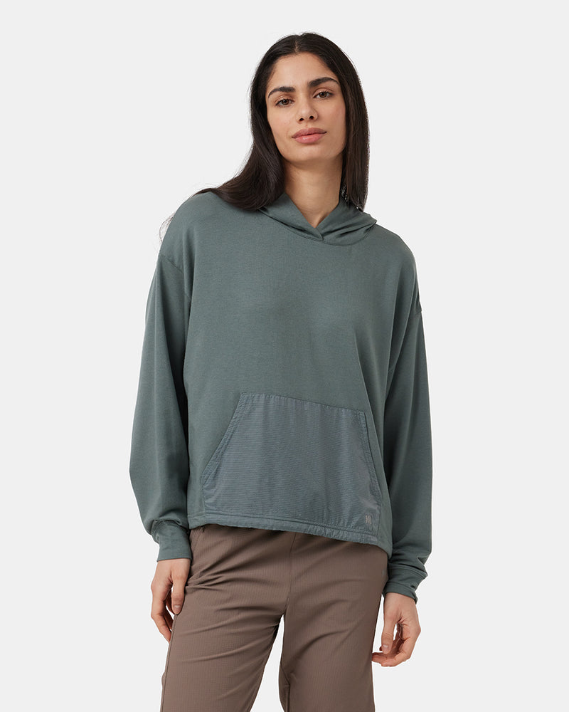 Green-Contrast-Details-Oversized-Hoodie