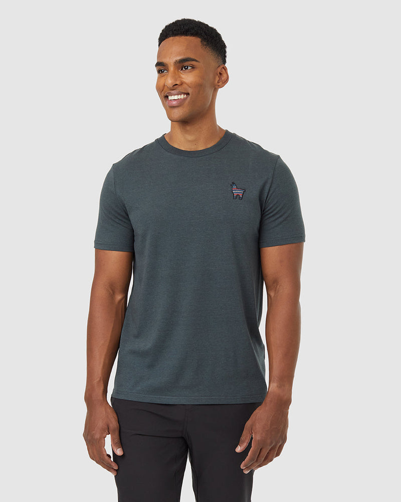 Green-Crew-Neck-Graphic-Tee