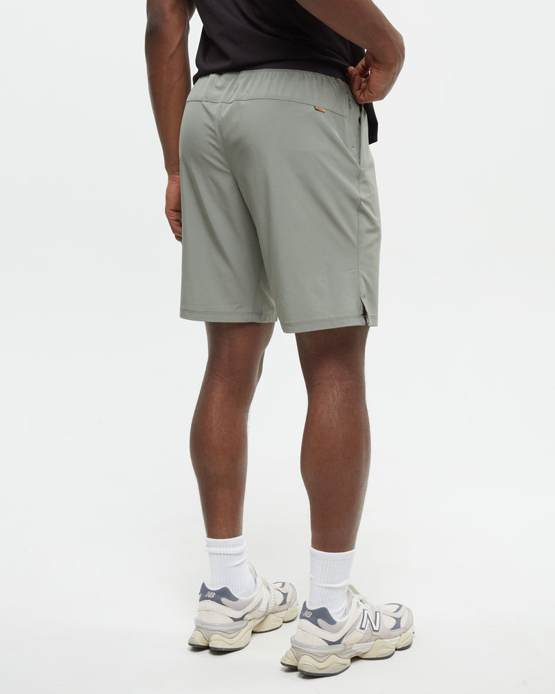 Green-Mens-Repreve-Polyester-Sport-Shorts