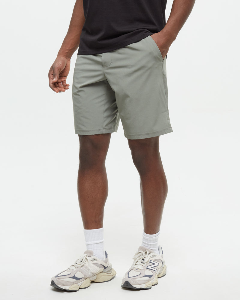 Green-Mens-Repreve-Polyester-Sport-Shorts
