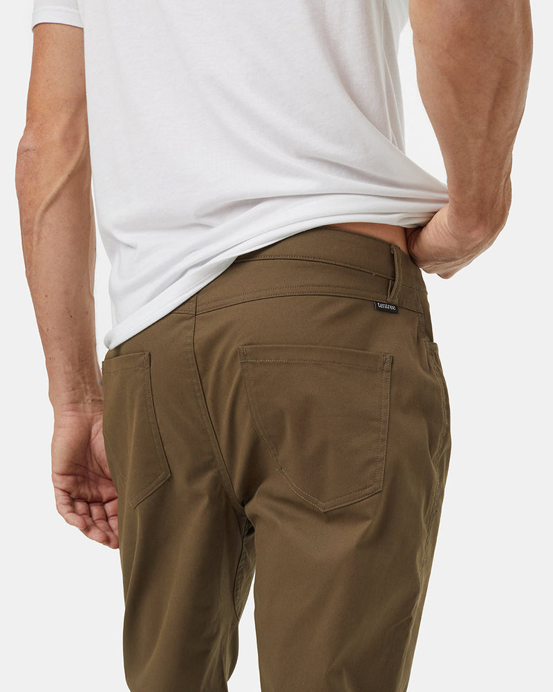 Green-Mid-Rise-Full-Length-Slim-Fit-Pant