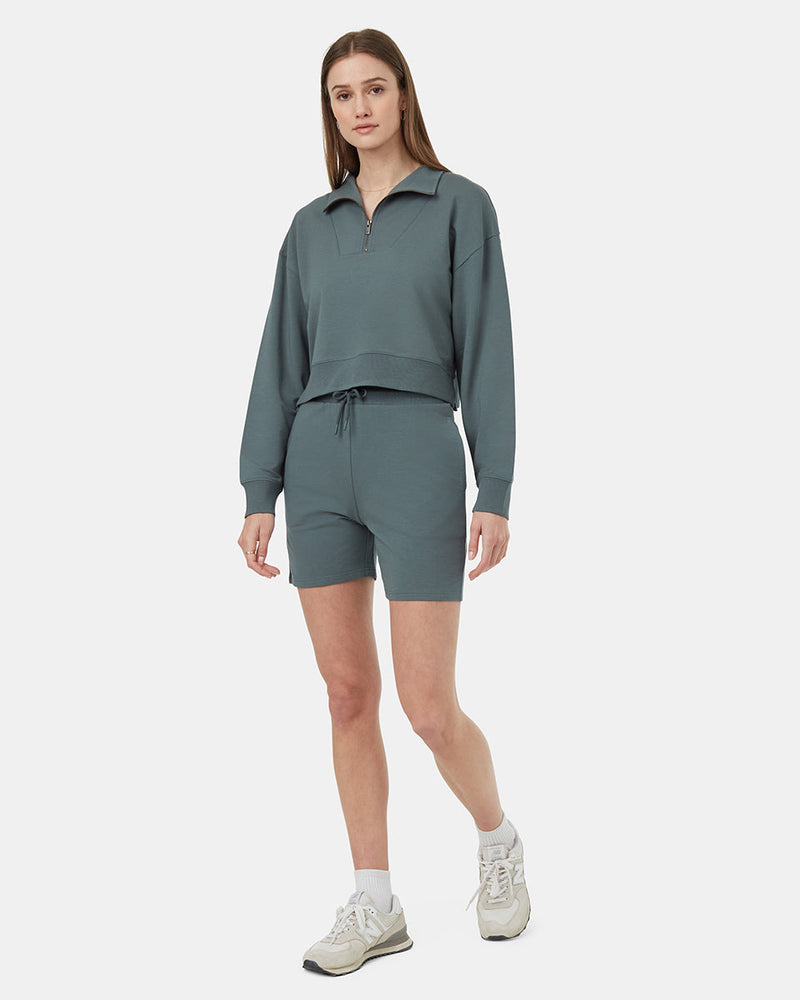 Green-Mock-Collar-14-Zip-Up-Fleece