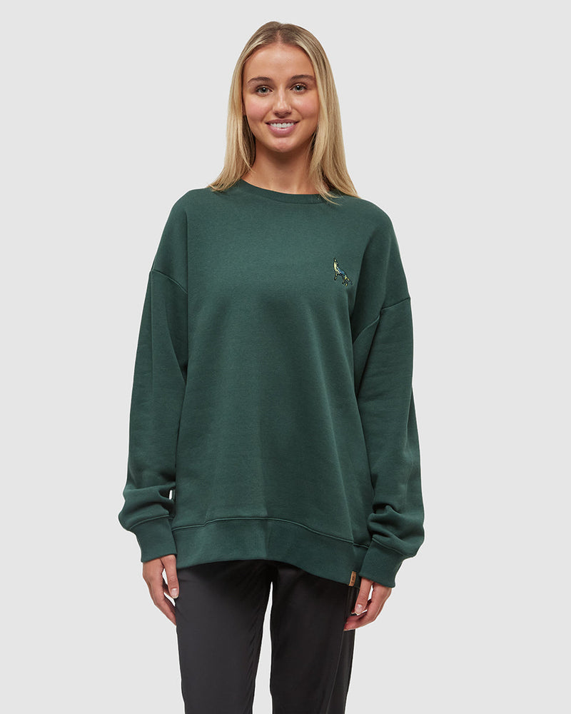 Green-Oversized-Graphic-Printed-Crew