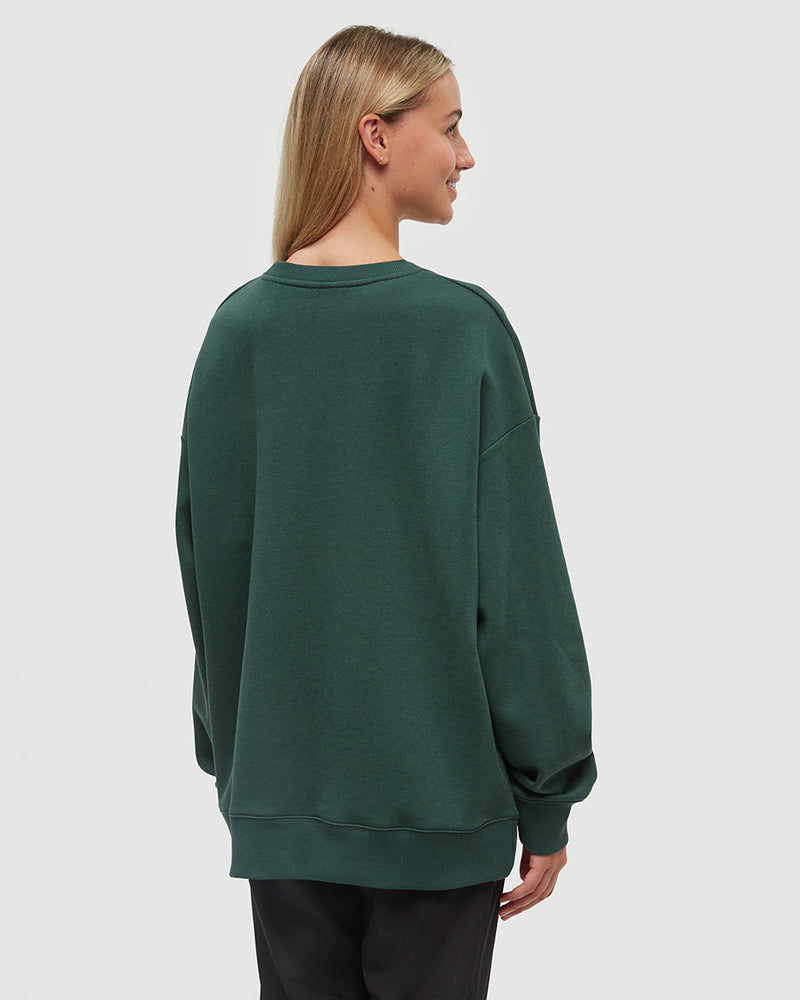 Green-Oversized-Graphic-Printed-Crew