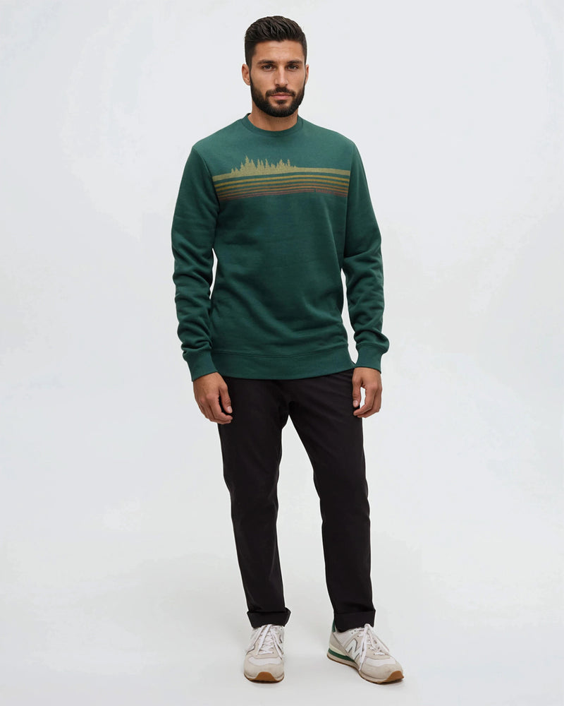 Green-Printed-Graphic-TreeFleece-Crew