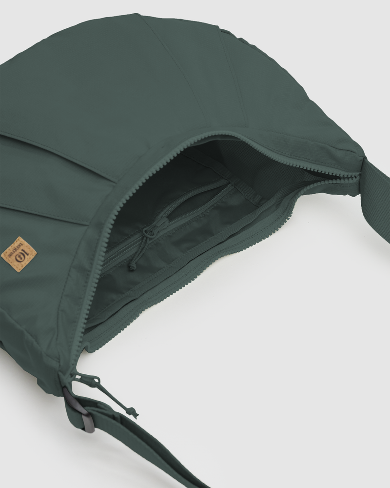 Green-Recycled-Adjustable-Cross-Body-Bag