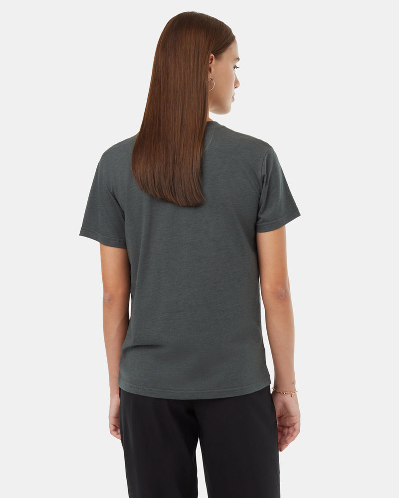 Green-Recycled-Polyester-Graphic-T-Shirt