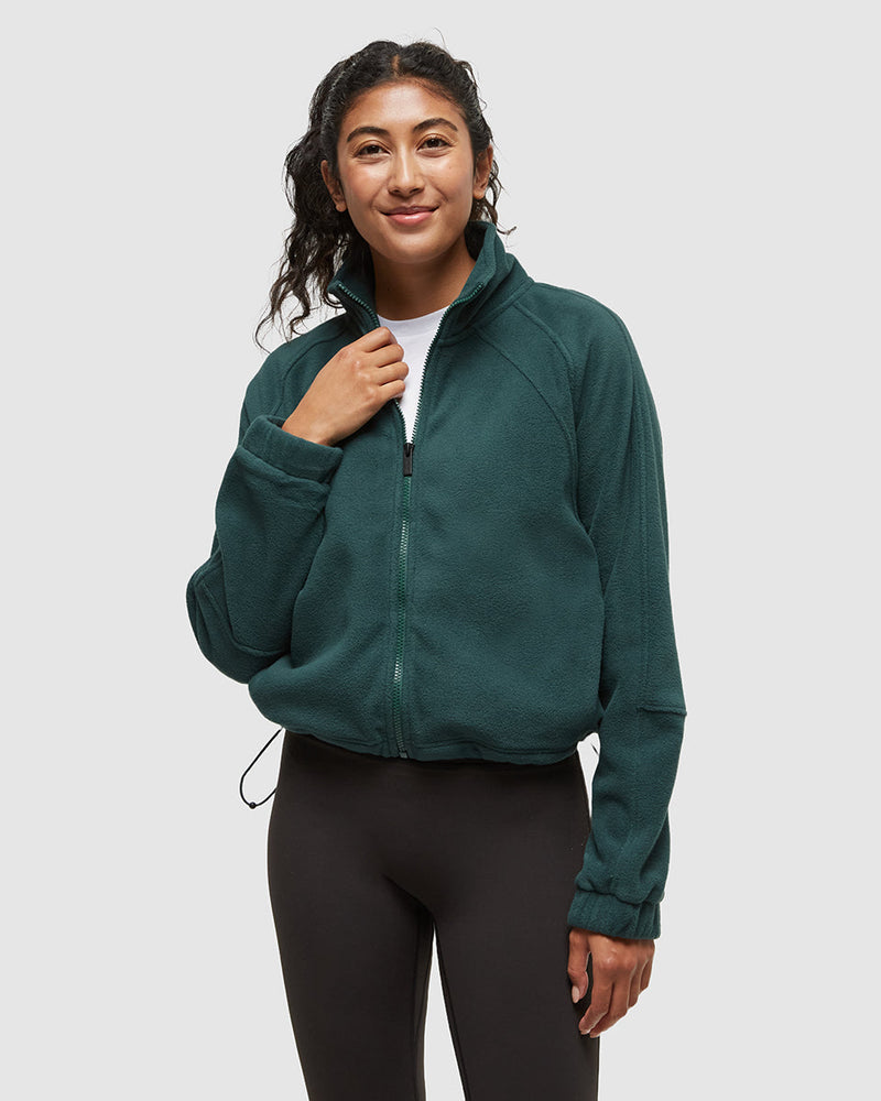Green-Recycled-Polyester-Mock-Neck-Full-Zip